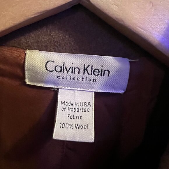 Calvin Klein Vintage 1970s size 10 Utility coat Blazer with iLGWU label EUC - Picture 8 of 9